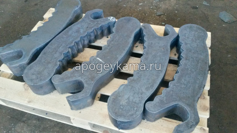 Газокислородная резка листовой стали толщиной от 100 мм GR 95